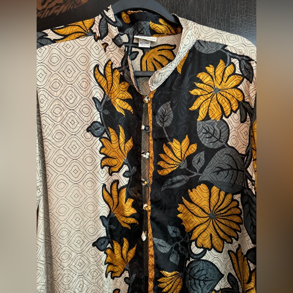 Gorgeous kimono set - XL - 100% silk
